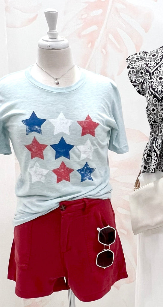 Spicy Red Summer Shorts