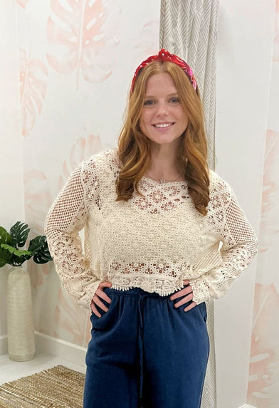 Bonnie Crochet Sweater