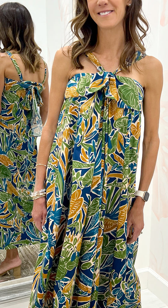 Havana Halter Neck Maxi Dress