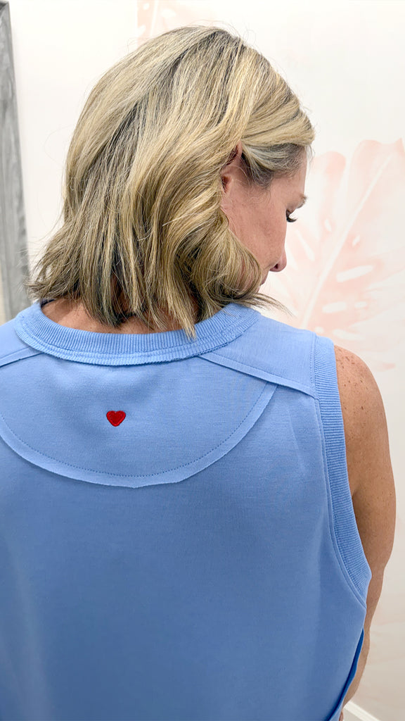 Robbie Sleeveless Luxeknit Cropped Top