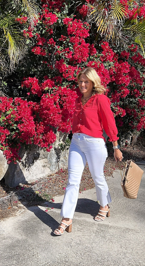 Louise Embroidered Top