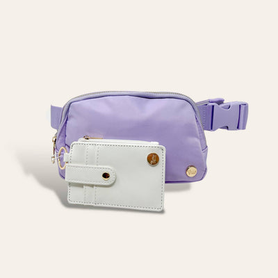 All You Need Belt Bag + Wallet - Luxe Lilac
