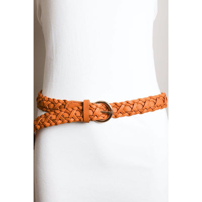 Double Braided Belt with Buckle