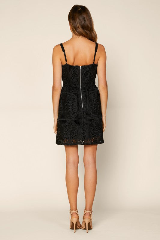 Lana Lace Cami Mini Dress look