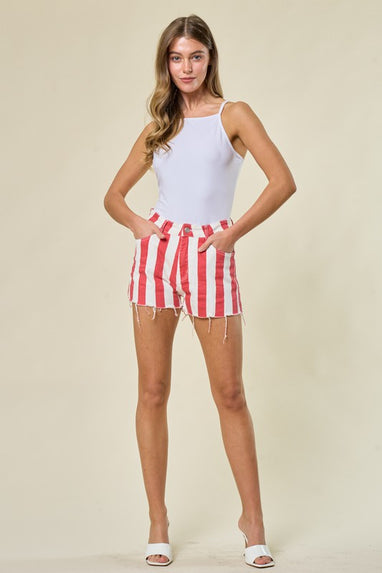 Neala Striped Shorts