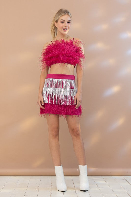 Smocked Back Suede Cami