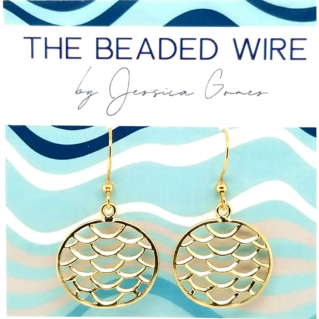 Mermaid Hoops- Gold