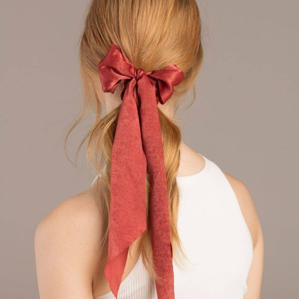 Satin Scarf Scrunchies
