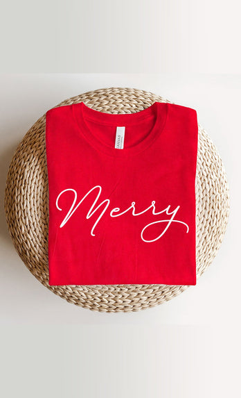 Merry Graphic Tee