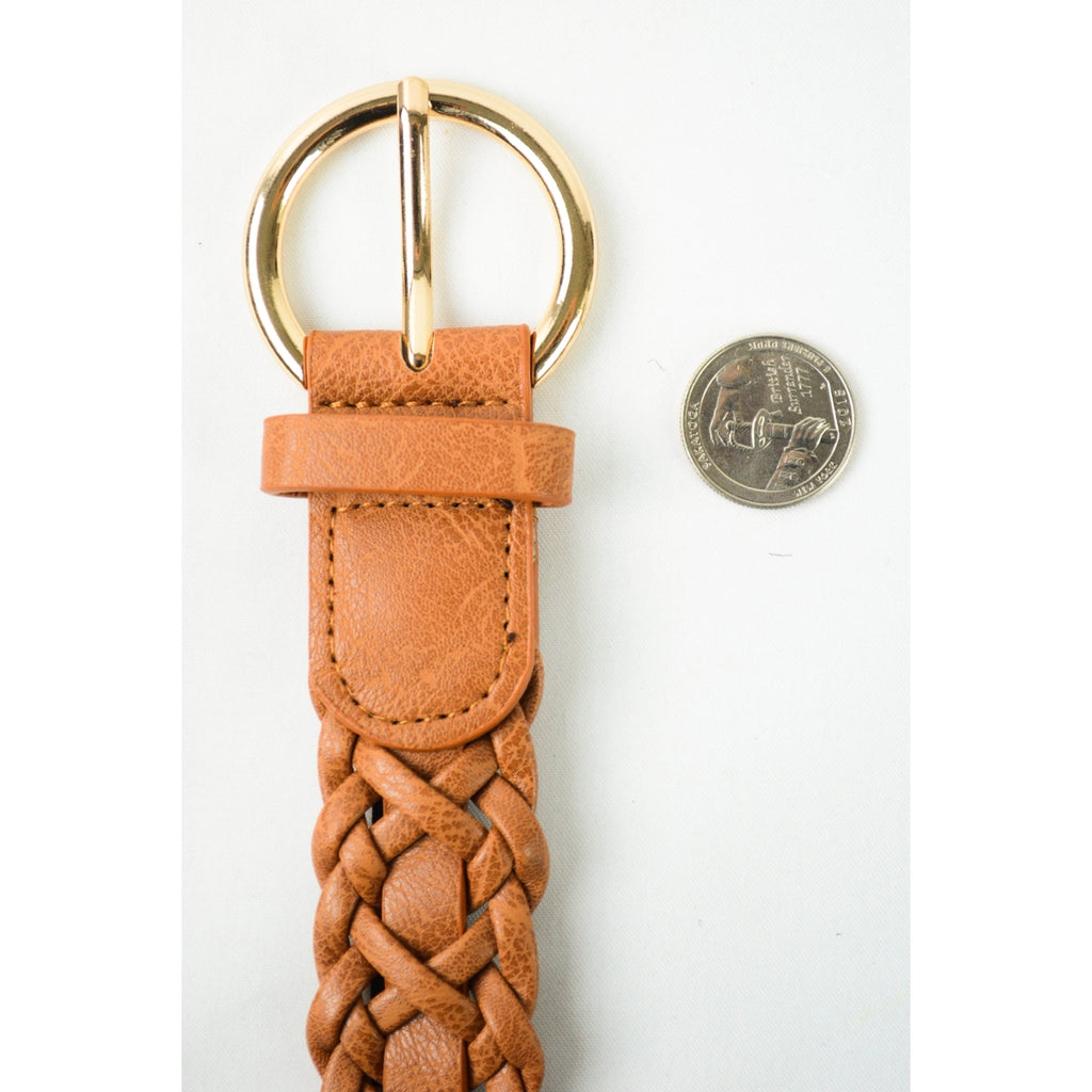 Double Braided Belt with Buckle