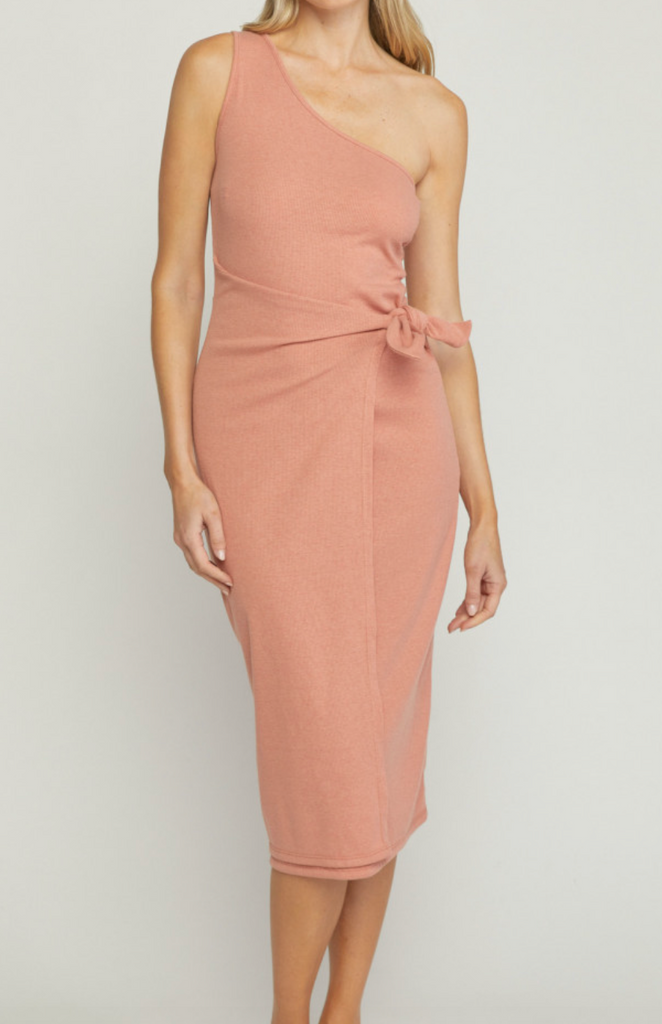 Faith One Shoulder Dress