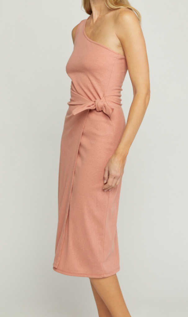 Faith One Shoulder Dress