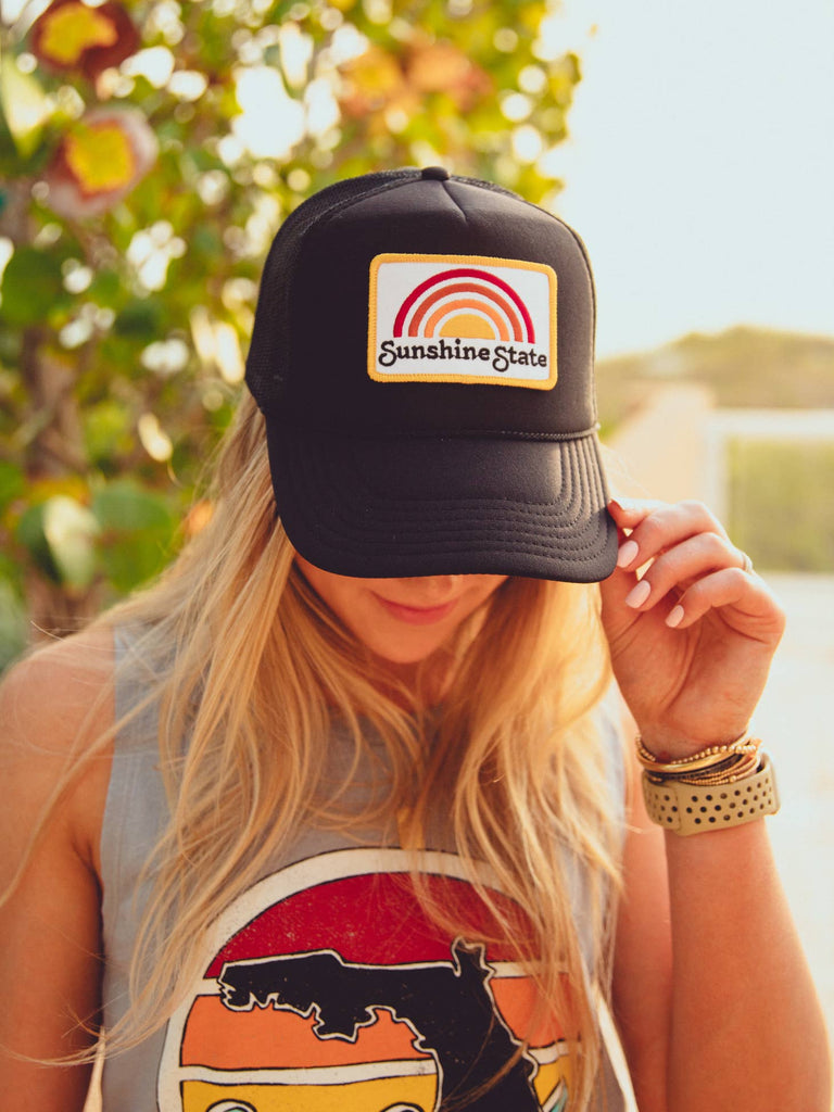 Rainbow Trucker - Black