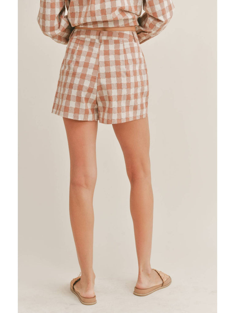Texas Checkered Shorts