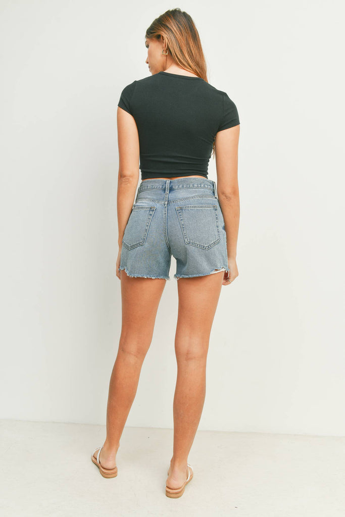 Lola Distressed Shorts