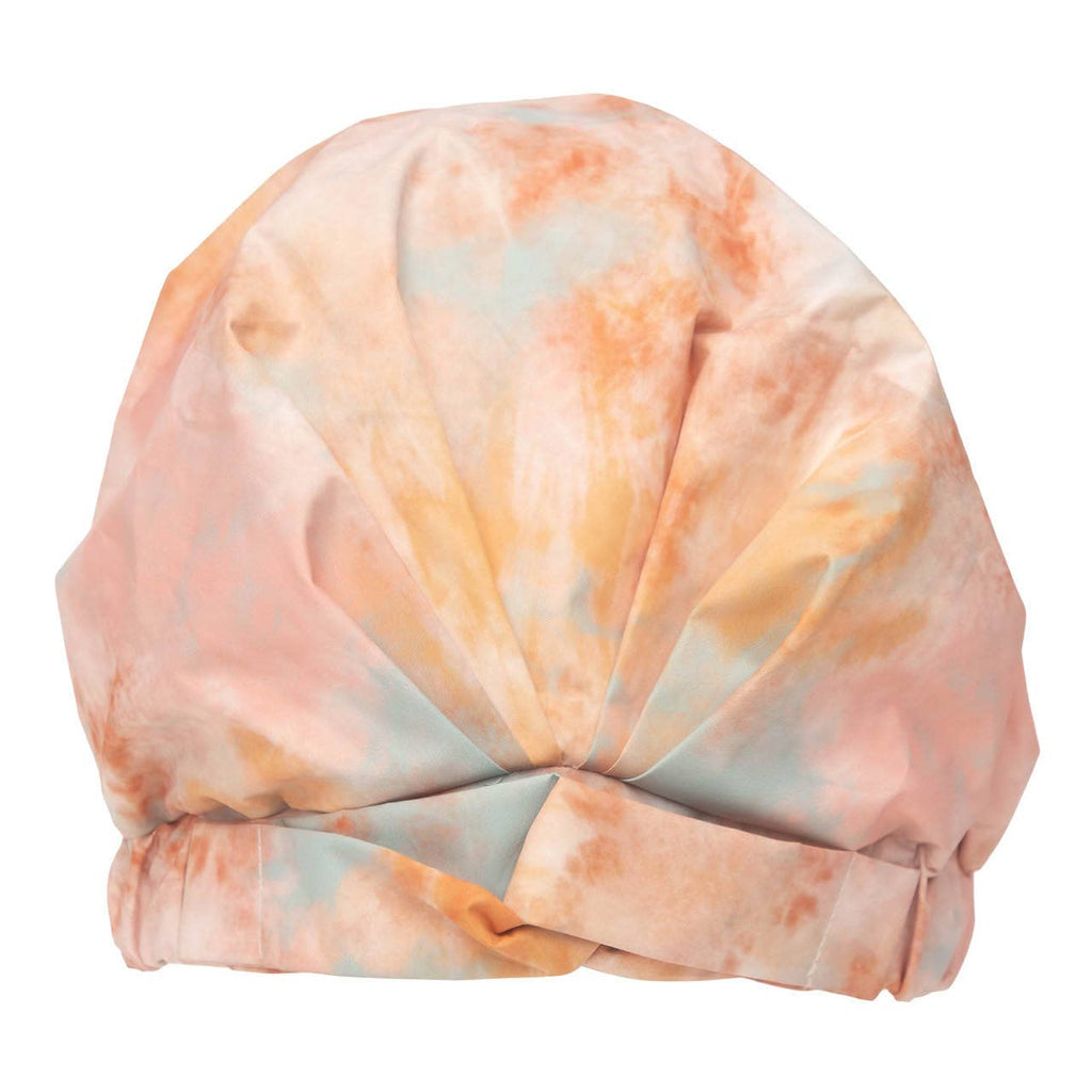 Luxury Shower Cap - Sunset Tie Dye